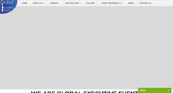 Desktop Screenshot of globalexecutiveevents.com