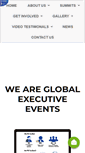 Mobile Screenshot of globalexecutiveevents.com